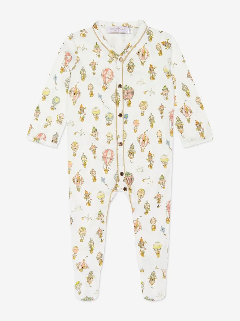 Atelier Choux Baby Carousel Luxury Gift Set in White - 1