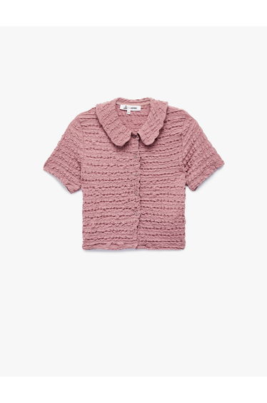 Peter Pan Neck T-Shirt