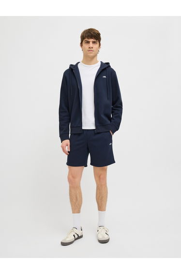 Solid Mid Rise Regular Fit Shorts