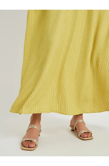 Embellished Metallic Kitten Heel Sandals