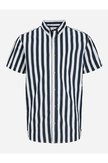 Stripes Spread Collar Regular Fit Shirt
