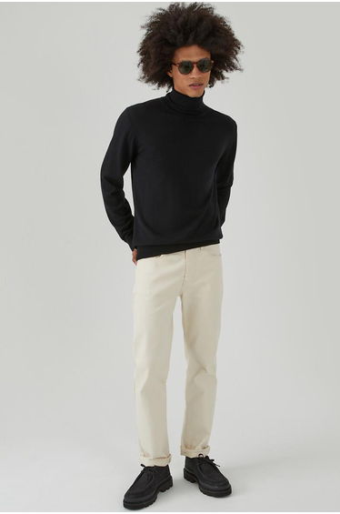 Merino Wool Turtleneck Jumper/Sweater