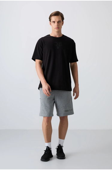 TOMMY Oversized Printed Logo Crew Neck T-Shirt