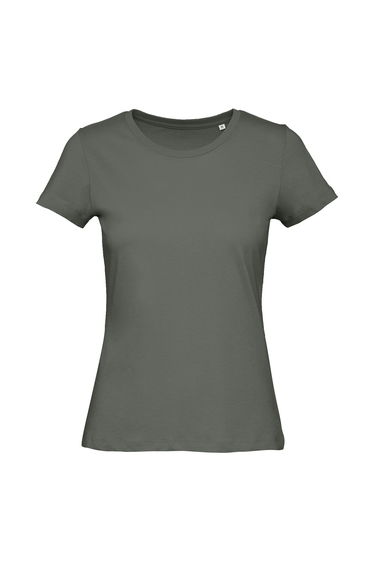 B&C Womens/Ladies Organic T-Shirt - Millennial Khaki