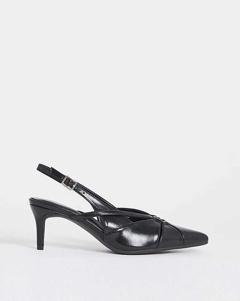 Slingback Point Heel Wide Fit - 2