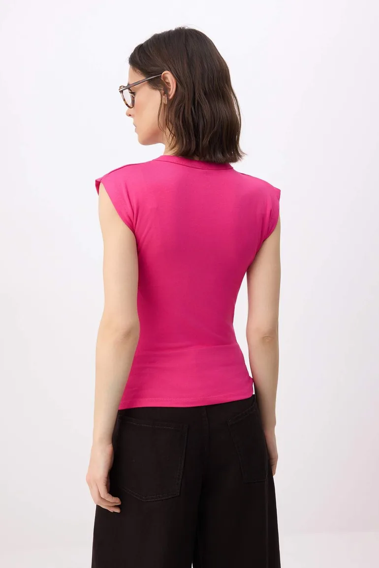 Fuchsia Blouse - 3