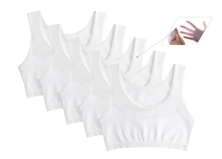 5-Pack Donella Girls' Bodysuit - Cotton - 1