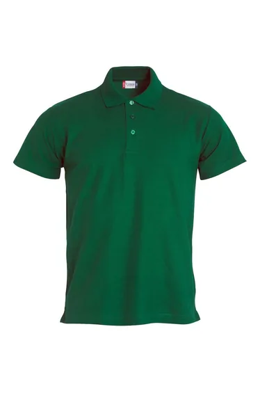 Clique Mens Basic Polo Shirt - Bottle Green