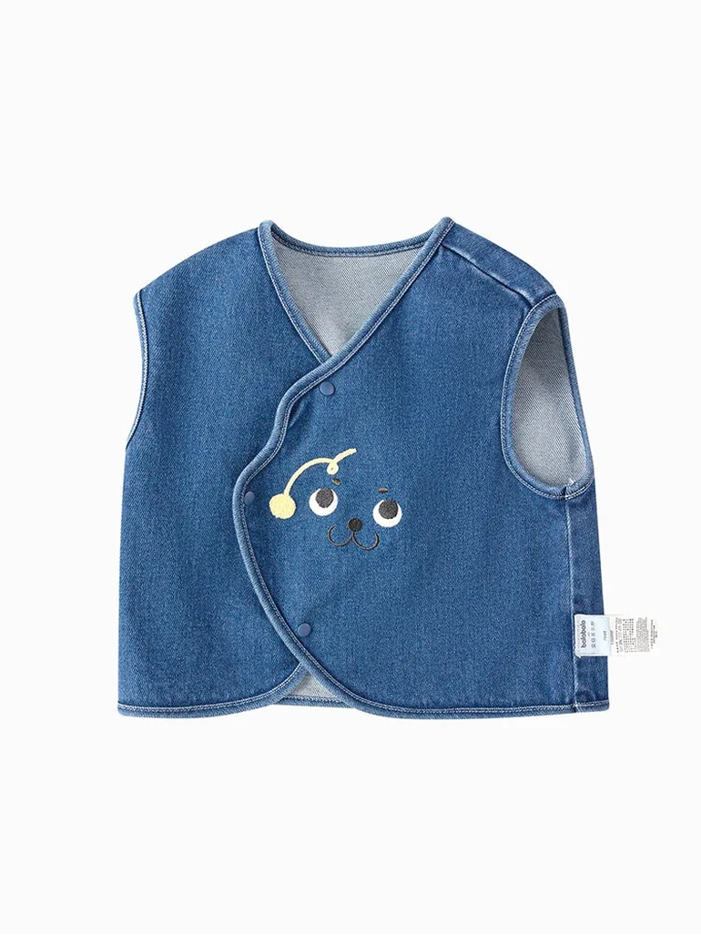 Boys' Vest With Embroidery