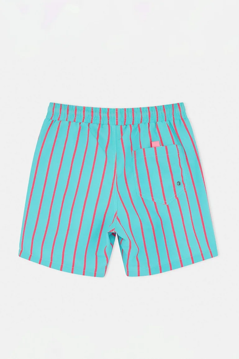 Green Men's Swim Shorts - 5