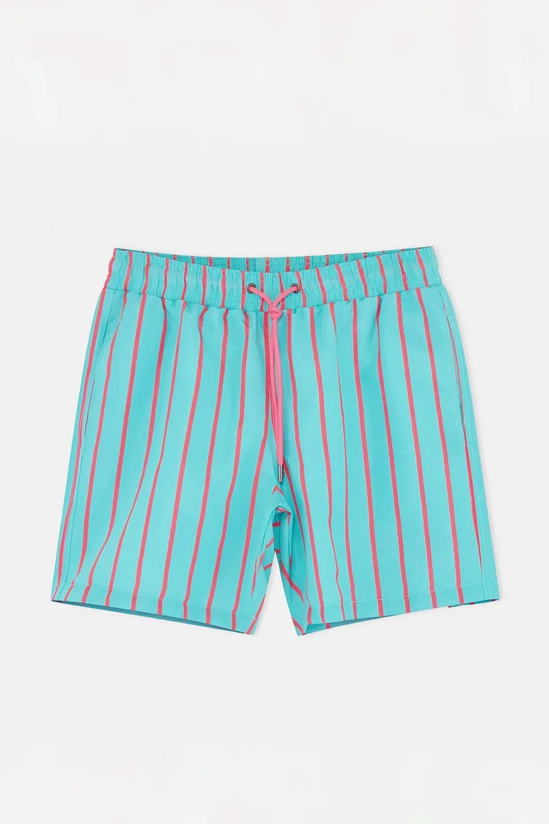 Green Men's Swim Shorts - 3