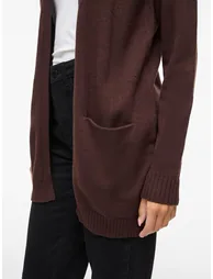 Fine Knit Open Cardigan - 4