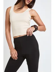 Modal Flare Leg Trouser - black - 3