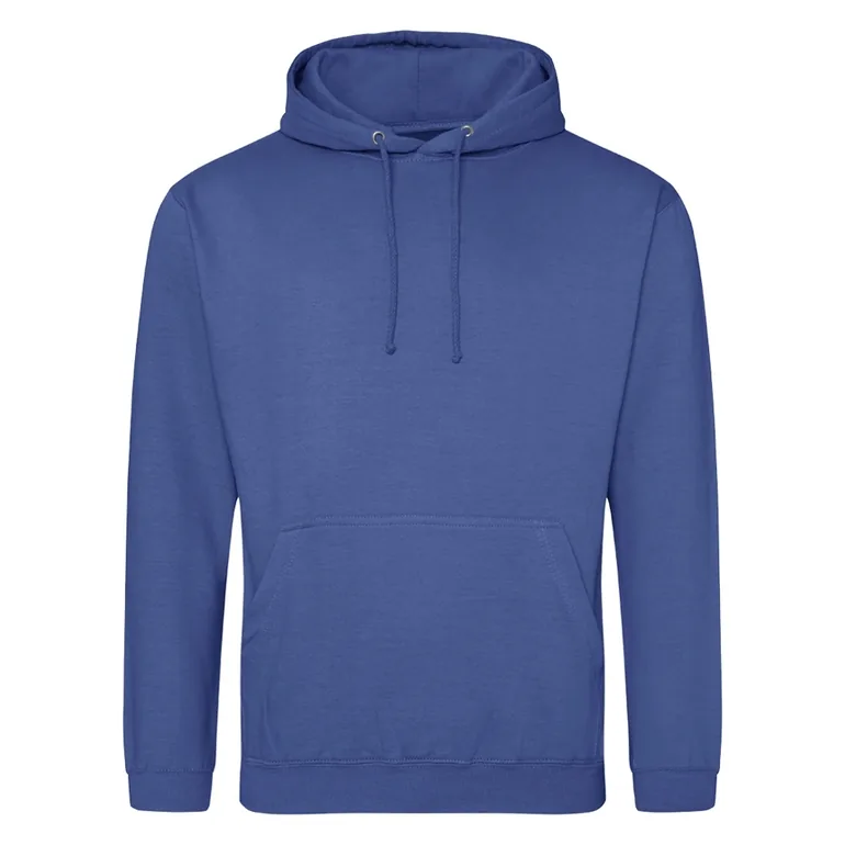 Awdis Unisex Adult College Hoodie - Royal Blue - 2