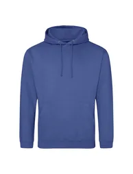 Awdis Unisex Adult College Hoodie - Royal Blue - 2