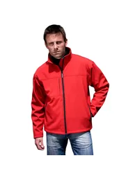 Result Mens Classic Soft Shell Jacket - Red - 1