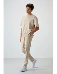 TOMMY Men's Oversized Cotton-polyester Active Set - 2