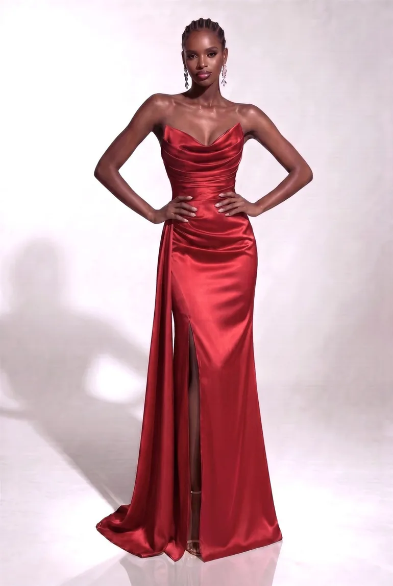 Rosie Satin Dress