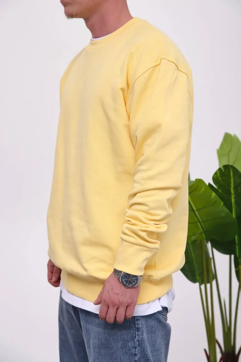 NOMARC Relaxed Crew Neck Sweatshirt - 1