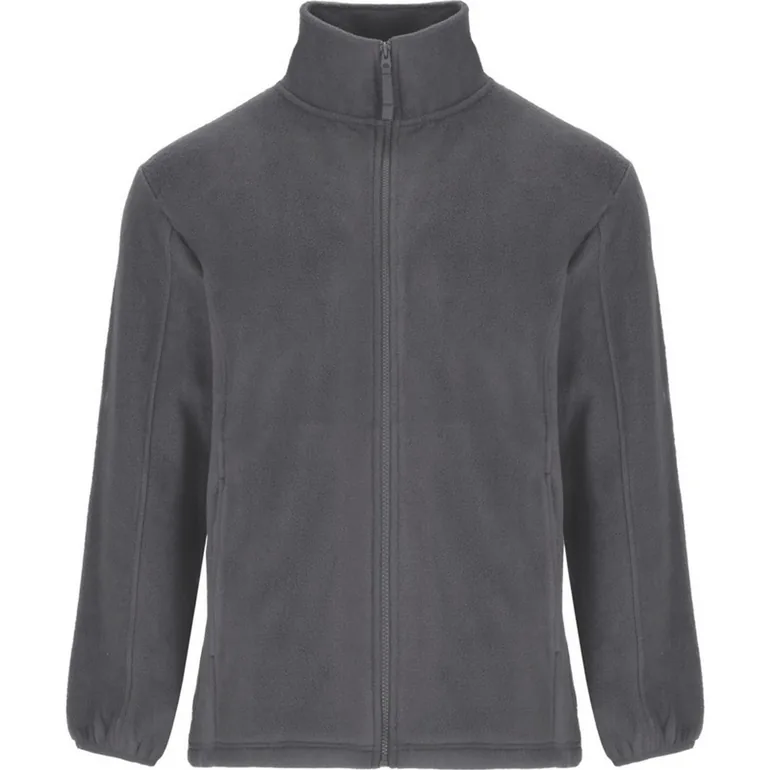 Roly Mens Artic Full Zip Fleece Jacket - Lead