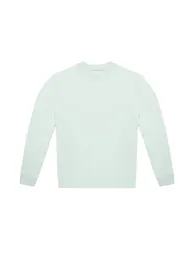 B&C Unisex Adult ID.332 Crew Neck Sweatshirt - Blush Mint - 2
