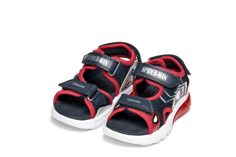 Kids Ciberdron X Spiderman LED Sandals - 5