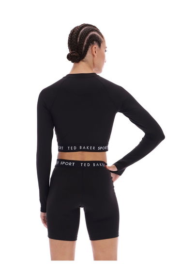 Tb Sport Victoria Essentials Long Sleeve Top Black product thumbnail 3