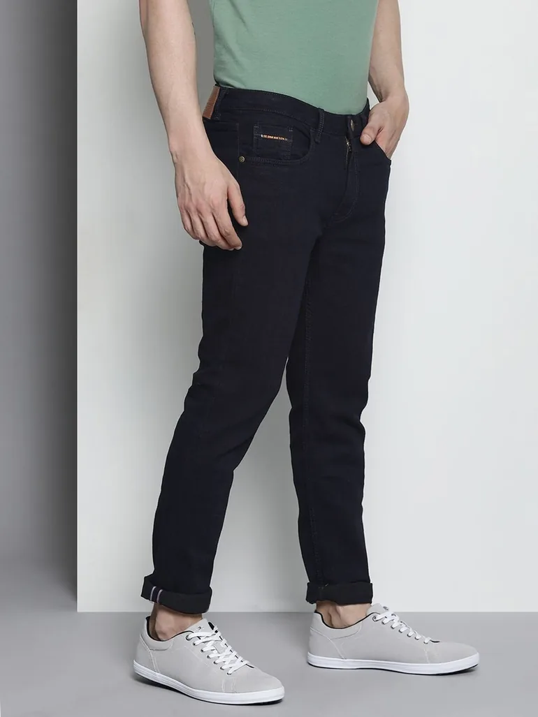 Men Skinny Fit Solid Jeans - 1