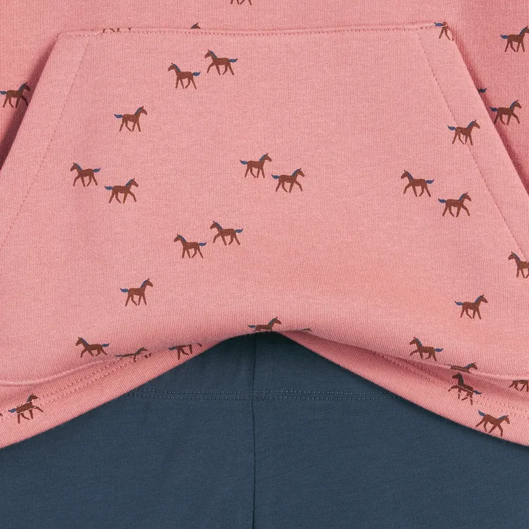 Pack of 2 Pyjamas in Horse Print - 1