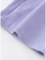 Girls' Solid Colored Pants - 5