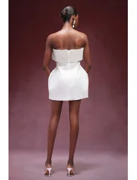Juju Strapless Sleeveless Mini Dress - 5