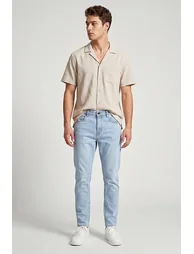 Straight Fit Stretch Jeans