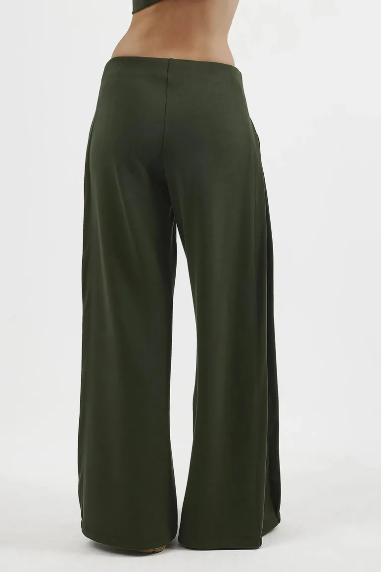 BUSEM Wide Leg Pleated Pants - 2