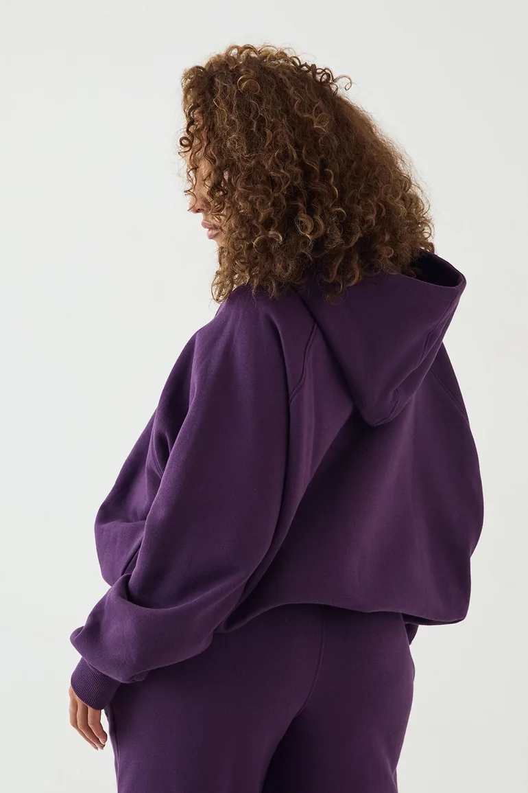 DSGN Studio Sport Training Club Oversized Hoodie - blackcurrant - 1