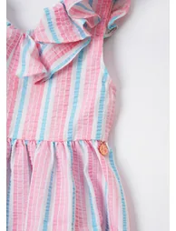 Norrie Pink Stripe Sundress - Pink - 6