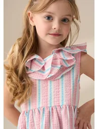 Norrie Pink Stripe Sundress - Pink - 2