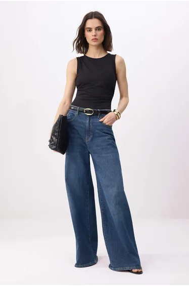 Black Bodycon Sleeveless Stretchy Knitted Bodysuit