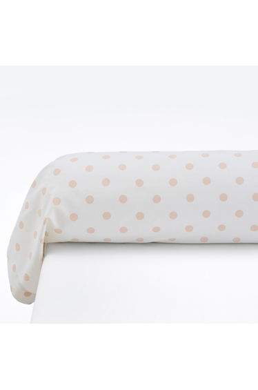 CLARISSE Polka-Dot Cotton Bolster Case