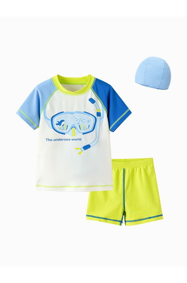 Boys' 3-Piece Swimwear Set