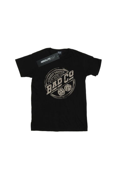 Bad Company Mens Straight Shooter T-Shirt - Black