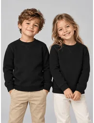 Childsplay Kids Cotton Sweatshirt in Black
