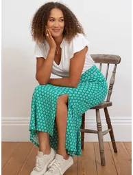 Middlemarsh jersey skirt fleur - 4