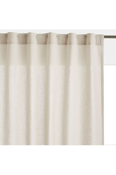 Scenario Single Cotton Curtain with Concealed Tabs