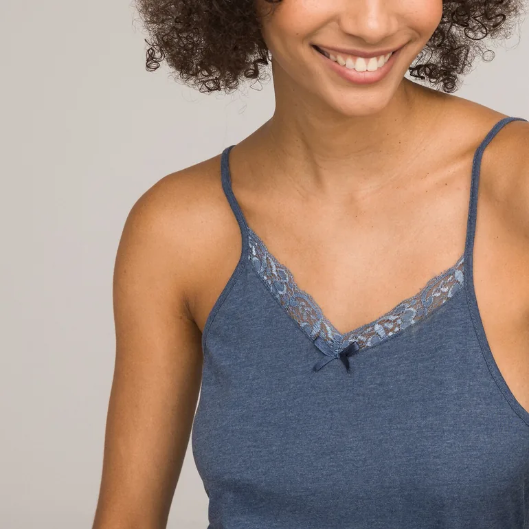 Cotton Blue Pajamas - 5