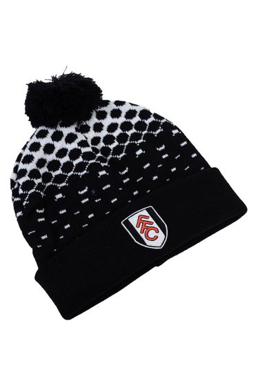 Fulham FC Fade Ski Hat - Black/White