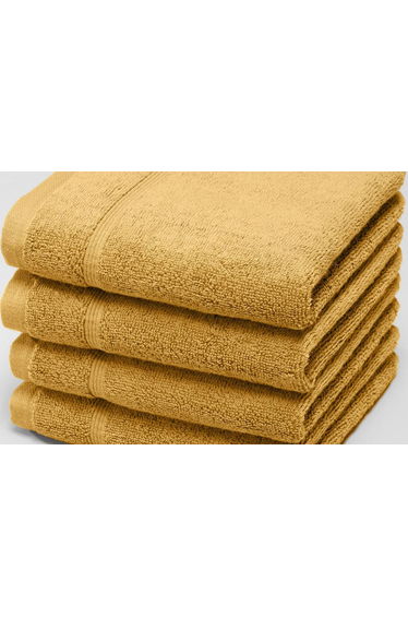Pack of 4 Cotton Terry Face Cloths