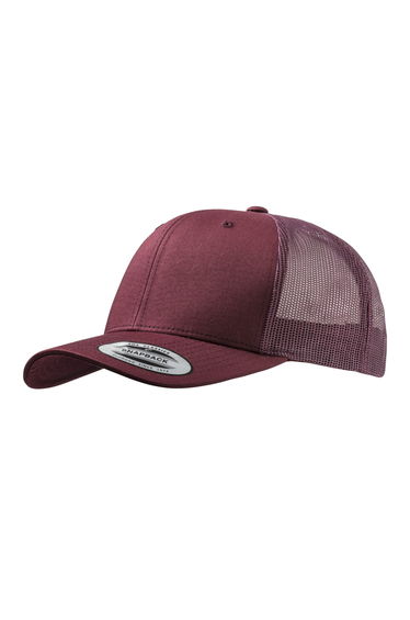 Yupoong Flexfit Retro Snapback Trucker Cap (Pack of 2) - Maroon