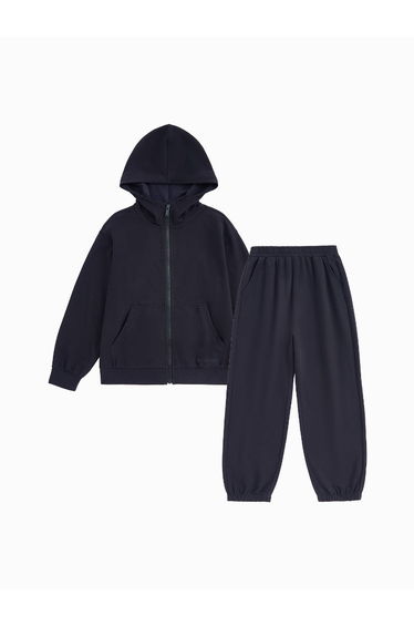 Unisex Two-Piece Set - Long Sleeve Hoodie And Casual Sweatpants