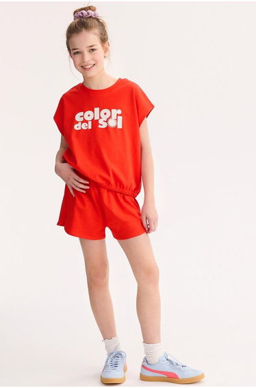 Jersey T-Shirt/Shorts Outfit