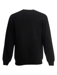 Mens Jersey Sweater - Jet Black - 1